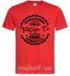 Мужская футболка Mykolaiv Vintage Co Красный фото