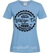 Жіноча футболка Mykolaiv Vintage Co Блакитний фото