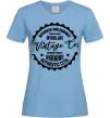 Жіноча футболка Mykolaiv Vintage Co Блакитний Жіноча футболка Mykolaiv Vintage Co Блакитний фото