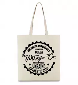 Эко-сумка Odesa Vintage Co Бежевый фото