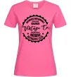 Жіноча футболка Kharkiv Vintage Co Яскраво-рожевий Жіноча футболка Kharkiv Vintage Co Яскраво-рожевий фото