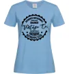 Жіноча футболка Kharkiv Vintage Co Блакитний Жіноча футболка Kharkiv Vintage Co Блакитний фото