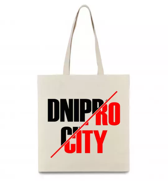 Эко-сумка Dnipro city Бежевый фото