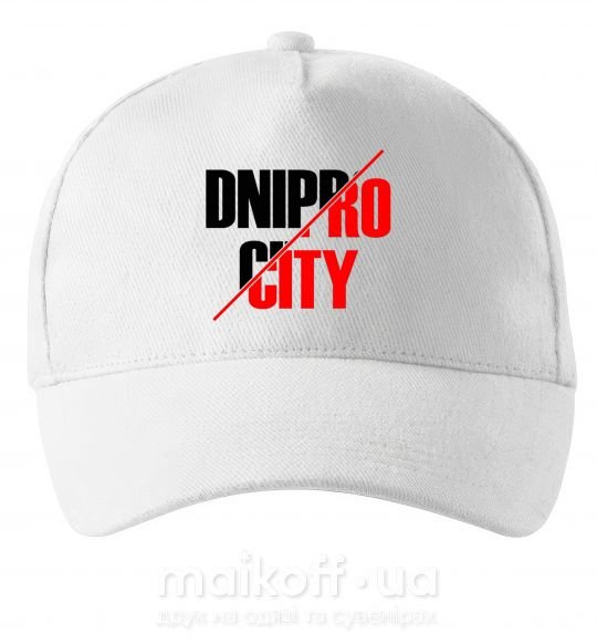 Кепка Dnipro city Білий фото