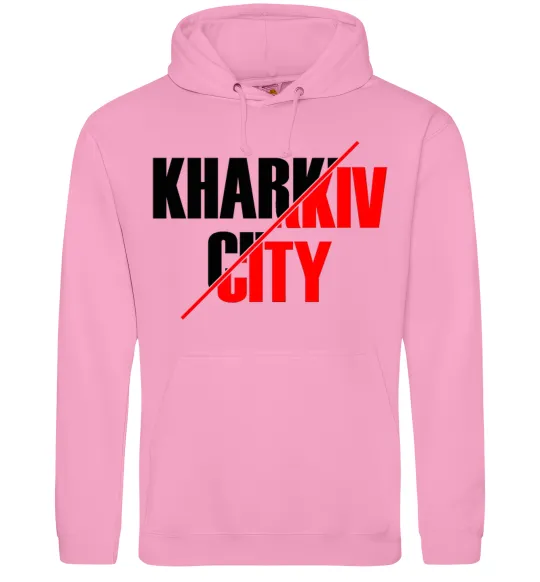 Жіноча толстовка (худі) Kharkiv city Рожевий фото