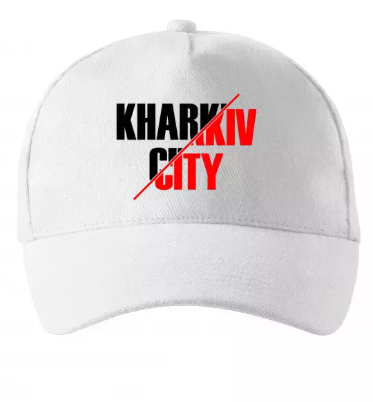 Кепка Kharkiv city Белый фото