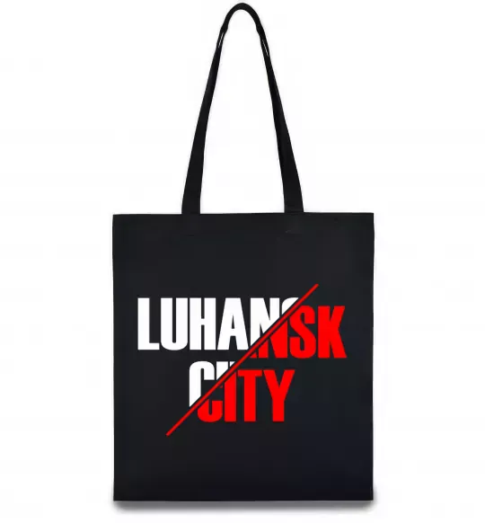 Эко-сумка Luhansk city Черный фото