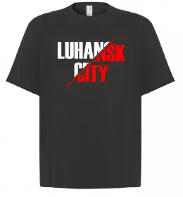 Футболка Оверсайз Luhansk Ukraine Белый фото