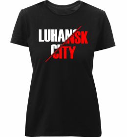 Жіноча преміум футболка Luhansk city