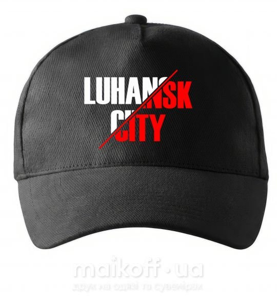 Кепка Luhansk city Чорний фото