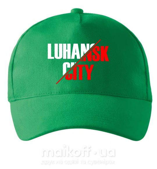 Кепка Luhansk city Зеленый фото
