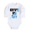 Детский боди Kryvyi Rih city Белый фото
