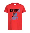 Детская футболка Kryvyi Rih city Красный фото