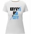 Женская премиум футболка Kryvyi Rih city Белый фото