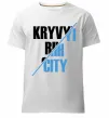 Мужская премиум футболка Kryvyi Rih city Белый фото