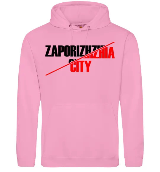 Чоловіча толстовка (худі) Zaporizhzhia city Рожевий фото