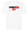 Футболка Оверсайз Zaporizhzhia city Білий фото