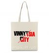 Эко-сумка Vinnytsia city Бежевый фото