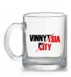 Чашка стеклянная Vinnytsia city Прозрачный фото