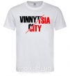 Мужская футболка Vinnytsia city Белый фото
