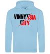 Чоловіча толстовка (худі) Vinnytsia city Блакитний фото