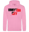 Женская толстовка (худи) Vinnytsia city Розовый фото