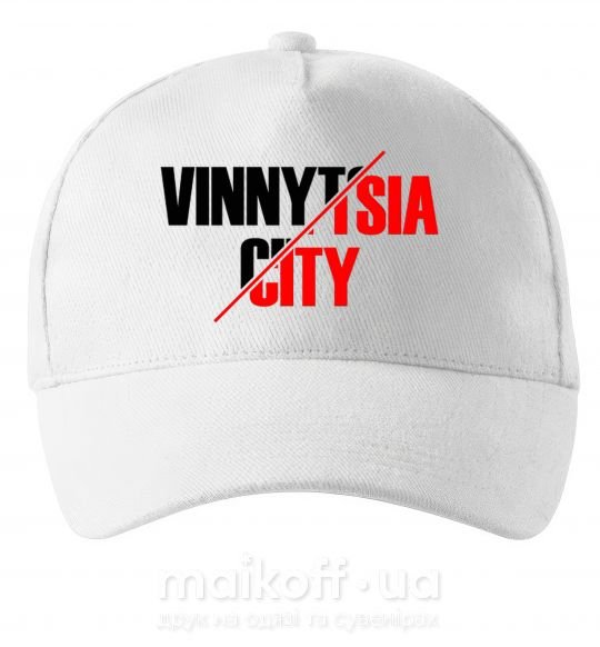 Кепка Vinnytsia city Білий фото