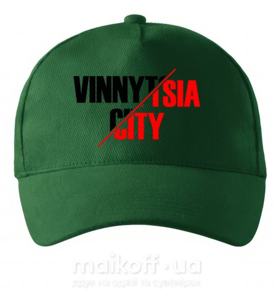 Кепка Vinnytsia city Темно-зеленый фото