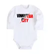 Детский боди Vinnytsia city Белый фото