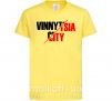 Дитяча футболка Vinnytsia city Лимонний фото