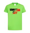 Дитяча футболка Vinnytsia city Лаймовий фото