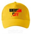 Кепка Kherson city Солнечно желтый фото