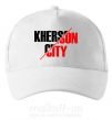 Кепка Kherson city Білий фото