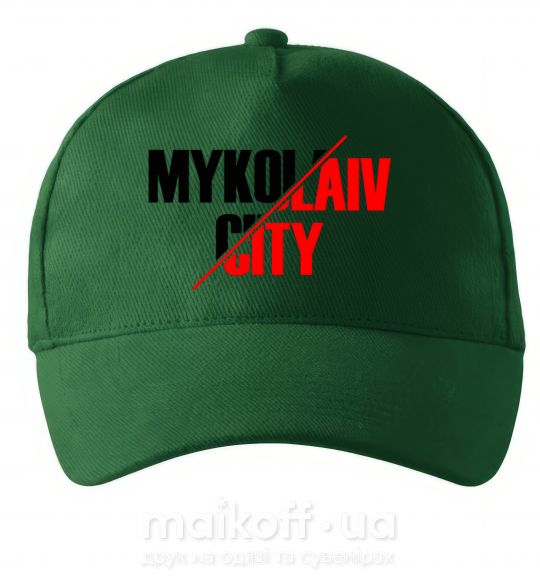 Кепка Mykolaiv city Темно-зеленый фото
