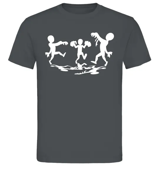 Мужская футболка Повстання зомбі Графит фото