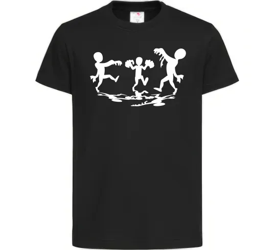 Детская футболка Повстання зомбі Черный фото