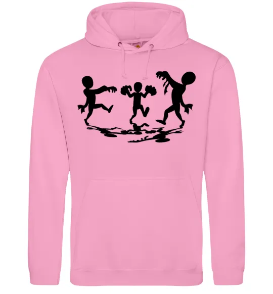 Женская толстовка (худи) Повстання зомбі Розовый фото