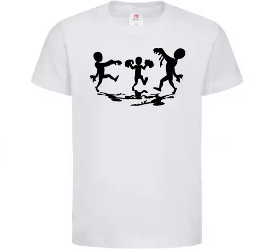 Детская футболка Повстання зомбі Белый фото