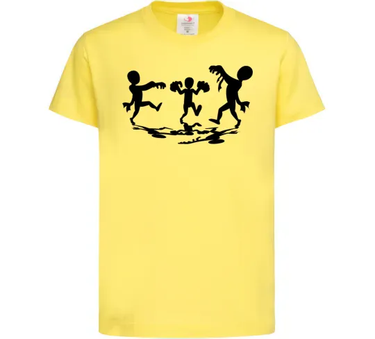 Детская футболка Повстання зомбі Лимонный фото