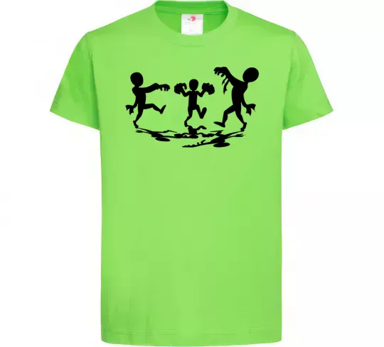 Детская футболка Повстання зомбі Лаймовый фото