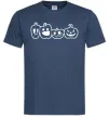 Чоловіча футболка Тыковки Темно-синій фото