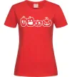 Женская футболка Тыковки Красный Женская футболка Тыковки Красный фото