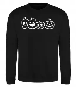 Свитшот Тыковки Черный фото