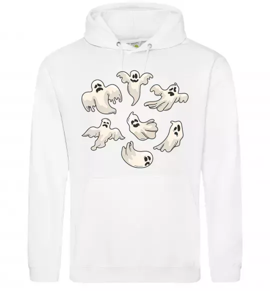 Жіноча толстовка (худі) Привидения Білий фото