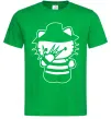 Чоловіча футболка Hello scary Зелений фото