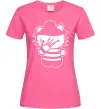 Женская футболка Hello scary Ярко-розовый Женская футболка Hello scary Ярко-розовый фото