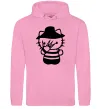 Женская толстовка (худи) Hello scary Розовый фото
