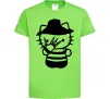 Детская футболка Hello scary Лаймовый Детская футболка Hello scary Лаймовый фото
