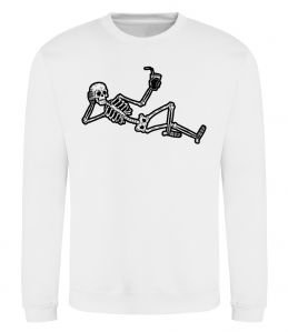Свитшот Skeleton chilling