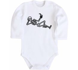Детский боди Skeleton chilling